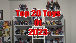 My Top 20 transformers Toys Of 2023  Happy New Year [upl. by Faydra]