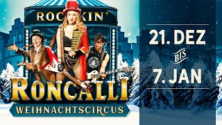 8 Roncalli Weihnachtscircus Osnabrück 20232024 [upl. by Enilarac]