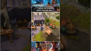 Shadowheart pets the Owlbear  new camp dialogues in Baldurs Gate 3 [upl. by Releehw]