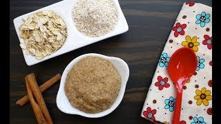 Oatmeal Cereal  Homemade Baby Food  Weelicious [upl. by Loftis]