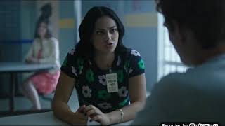 Riverdale 3x02 Varonica visit Archie in jail scene part 4 [upl. by Bj481]