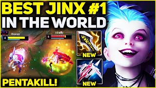 JINX PENTAKILL  JINX GUIDE S149  LOL JINX MONTAGE S14 jinx shorts wildrift leagueoflegends [upl. by Arondel630]