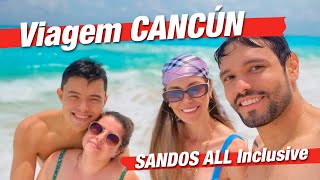 MEXICO CANCUN 2021  SANDOS ALL INCLUSIVE RESORT  YAMATWO [upl. by Anyk]