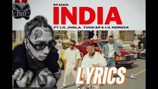 JHOLA GANG LYRICS rap indian viralvideo [upl. by Ahsatan557]