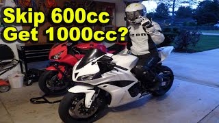 Skip 600cc and Get 1000cc Motorcycle 600cc 1000cc Pros Cons [upl. by Hnah31]