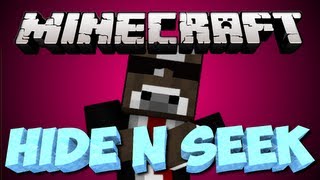 Minecraft HIDE AND SEEK Server Minigame 4 [upl. by Euton757]