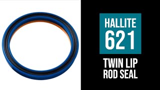 Hallite 621 Twin Lip Rod Seal [upl. by Oknuj559]