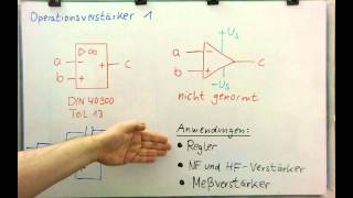 Elektronik  OPV 1  Was ist ein Operationsverstärker [upl. by Hsuk673]