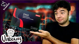 UNBOXING  SSD 256GB Lenovo E660 [upl. by Ainimre]