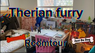 Therian room tour 🍁🍃🍀☘️ Fnaf fan [upl. by Atinas]