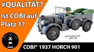 Horch Schleift hier das Rad  COBI® 2405  1937 Horch 901 KFZ 15  Historical Collection  WW2 [upl. by Bartosch]