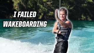 I FAILED WAKEBOARDING [upl. by Adnoral]