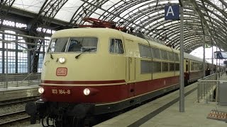 BR 103 1848  Führerstandsmitfahrt Dresden  Köln Juli 2011 HD [upl. by Osher833]