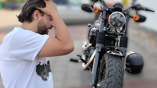 quotERSTE 200km TOUR MIT DER SPORTSTER GEHT SCHIEFquot Let´s see  Mazo Vlogs  Dans Moto  MotoVlog [upl. by Elaynad]