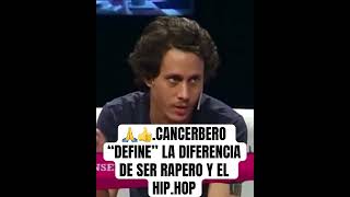 🙏 CANSERBERO “EXPLICA”QUE ES SER UN RAPERO ecancerbero fypシ゚viral shorts [upl. by Aihsena608]