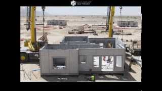 Gulf Precast  Villa Superstructure Timelapse [upl. by Itisahc]