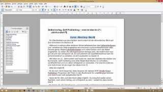 Wie du eine Textdatei mit Open Office oder Word zum Layout vorbereitest [upl. by Llertrac424]