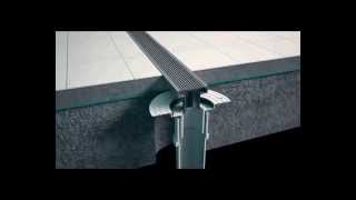 How to install a stainless steel linear shower grate [upl. by Risa958]