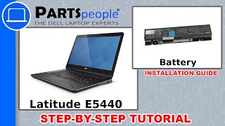 Dell Latitude E5440 Battery HowTo Video Tutorial [upl. by Nogas]