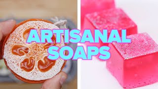 5 DIY Artisanal Soaps [upl. by Eshman]