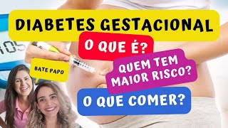 O que é Diabetes Gestacional Quem Tem Maior Risco Qual A Alimentação Ideal [upl. by Ogram]