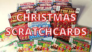 NEW Christmas Mix Scratchcards 🤑 🎅⛄ [upl. by Nurav]