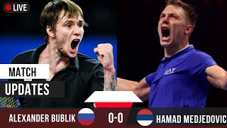 ATP LIVE ALEXANDER BUBLIK VS HAMAD MEDJEDOVIC ATP STUTTGART OPEN 2024 TENNIS PREVIEW STREAM [upl. by Bedell]