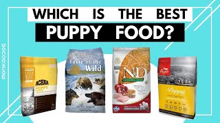 Which is the Worlds BEST Puppy food of 2021 II Dry Puppy food review ll Monkoodog [upl. by Hayden871]