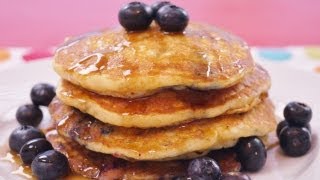 Blueberry Pancakes Recipe How To Make Pancakes Best From Scratch Di KometaDishin With Di 93 [upl. by Maritsa]