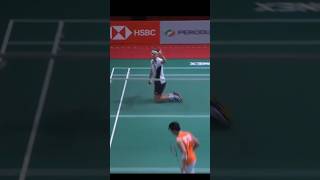 Amazing Backhand Smash Badminton olympicparis2024 badminton paris2024 [upl. by Krefetz461]