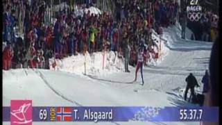 Thomas Alsgaard OL Gull 30km Lillehammer 1994 [upl. by Serrell]