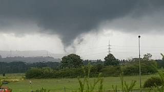 Tornado in Luxemburg August 2019 [upl. by Ahcsap884]