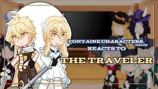 Fontaine Characters React to The Traveler  Genshin Impact  GCRV [upl. by Mccreary690]