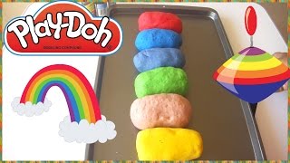 DIY Quick And Easy Play Doh Recipe  6 colors Быстрый и легкий Playdough Рецепт [upl. by Richma]