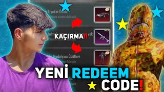 AKTİF REDEEM CODE PUBG MOBİLE 2024❗BAPE X SETİ VEREN REDEEM CODE GERÇEK Mİ PUBG MOBİLE [upl. by Aerdnek]