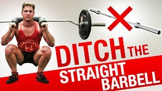 SQUATS 4 Reasons To Ditch The STRAIGHT BAR  GET BIGGER amp STRONGER LEGS WITH THE SAFETY SQUAT BAR [upl. by Amanda]