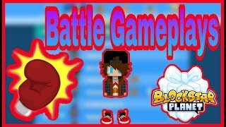 Blockstarplanet Battle Gameplays [upl. by Maurey554]