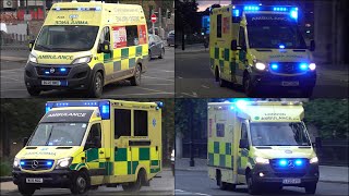 Ambulances responding with siren and lights for 1 hour  The 1st Collection [upl. by Aggappora]