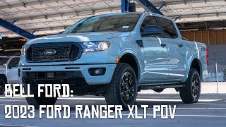 2023 Ford Ranger XLT 4x4 SuperCrew POV Test Drive [upl. by Andrews]