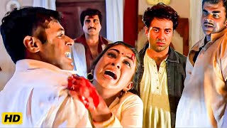 गुंडों ने मिलकर किया सनी देओल के बहन साथ जबरदस्ती फिर जो हुआ  Sunny Deol Action amp Dialogue Scene [upl. by Ardekal37]