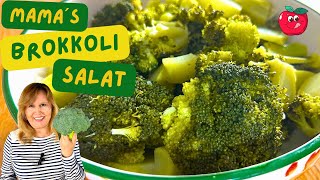 Leicht amp köstlich 😋 Unser Familienrezept BROKKOLISALAT  vegan🌱  canansrezepte [upl. by Lilly]