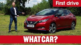 2021 Nissan Leaf e Tekna 62kWh review – bigger battery longer range better car  What Car [upl. by Einotna]