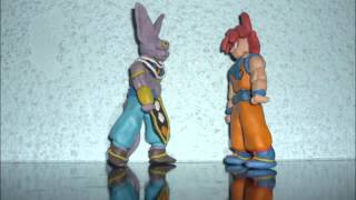 DBZ Goku vs Bills en plastilina [upl. by Salchunas]