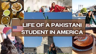 Life of a Pakistani Student in America 🇺🇸  Pakistani International Student [upl. by Leuqram]