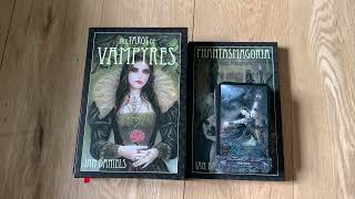 Recently OOP tarot of vampyres unbox flip through review [upl. by Lazar]