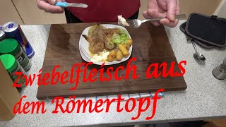 Zwiebelfleisch aus dem Römertopf  Der Grilljunky 687 [upl. by Sydelle474]