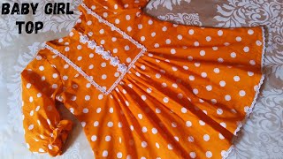 beautiful baby girl dresses  baby girl dress design cutting and stitching One Queen [upl. by Nesilla]