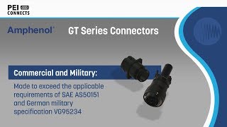 Amphenol GT Series Connectors [upl. by Michella]