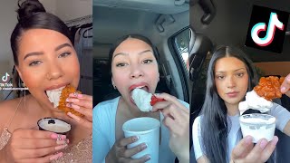 WINGSTOP MUKBANG  TIKTOK ASMR  TIKTOK FAMOUS FOOD VIDEOS  EATING SOUNDS  LUNA ASMR [upl. by Egief]