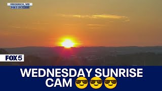 Wednesday Sunrise Cam 😎😎😎 [upl. by Silvie]